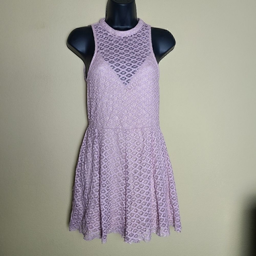 Express Sleeveless Sheer Romper 